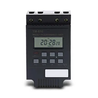 tm616 30a 220v weekly programmable electronic timer digital time switch 7 day heavy duty digital electric din rail mount timer