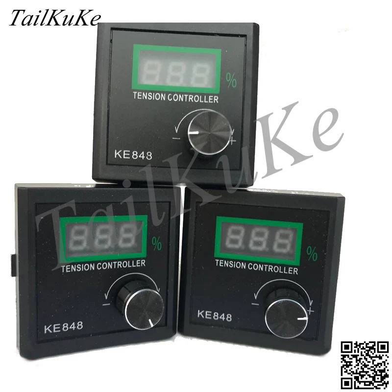 

Manual Tension Controller DC24V Magnetic Powder Tension Controller KE848 Tension Controller