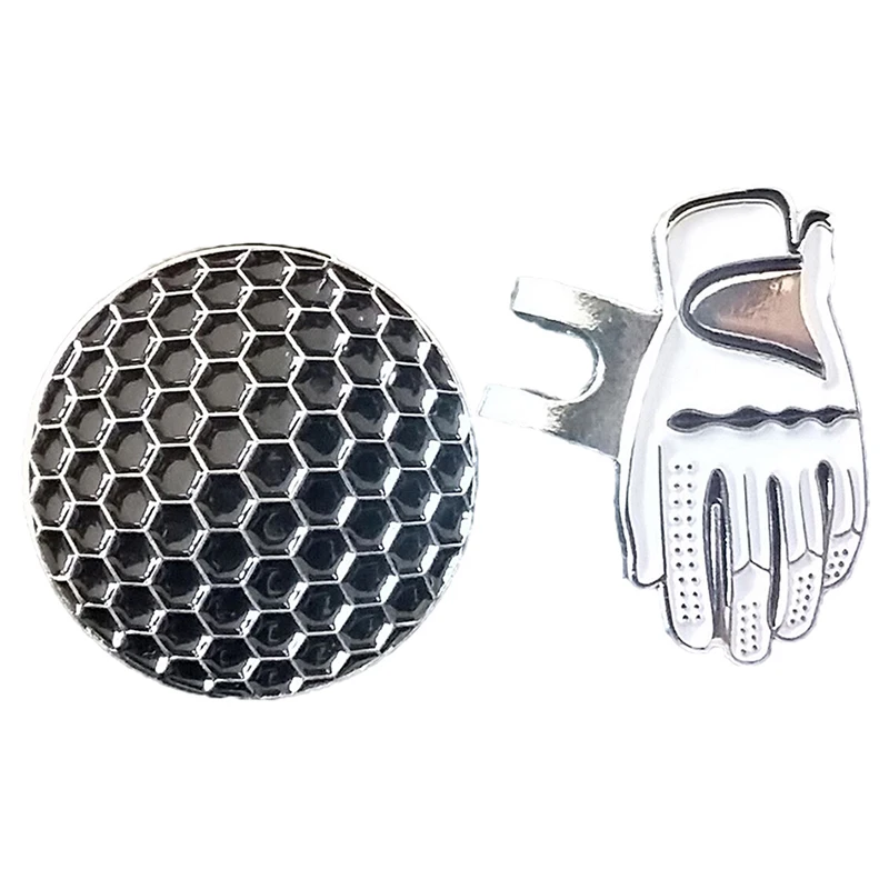 

Unique Golf Cap Clip Alloy Silver Magnetic Visor Hat Lovers For Golf Marker Golf Ball Clip Set Gift Removable Cap Metallic F1X8