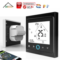 hessway coolheat digital wifi thermostat room temperature control for remote rs485 zigbee protocol 2p4p 24v220v optional