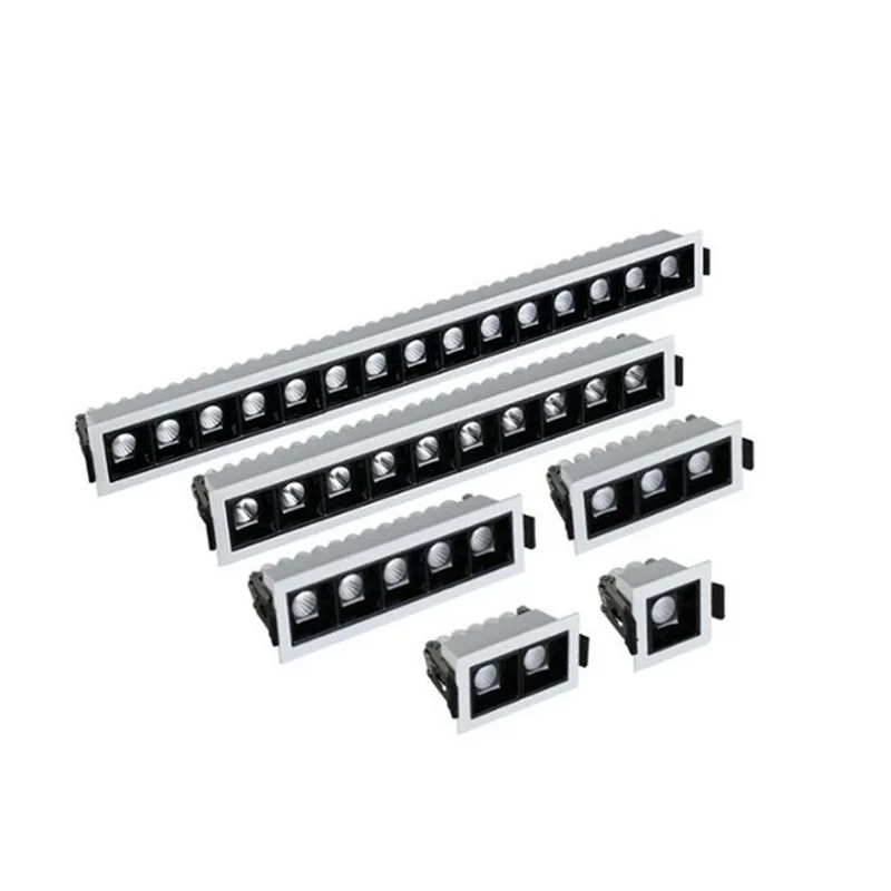 Светодиодный потолочный светильник с регулируемой яркостью лампа утопленной