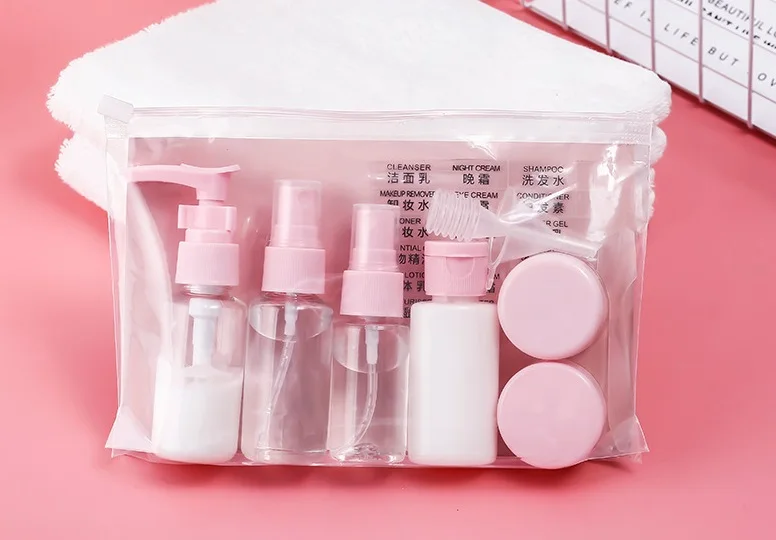 Портативный прозрачный контейнер для косметики 11 шт. профессиональная бутылка