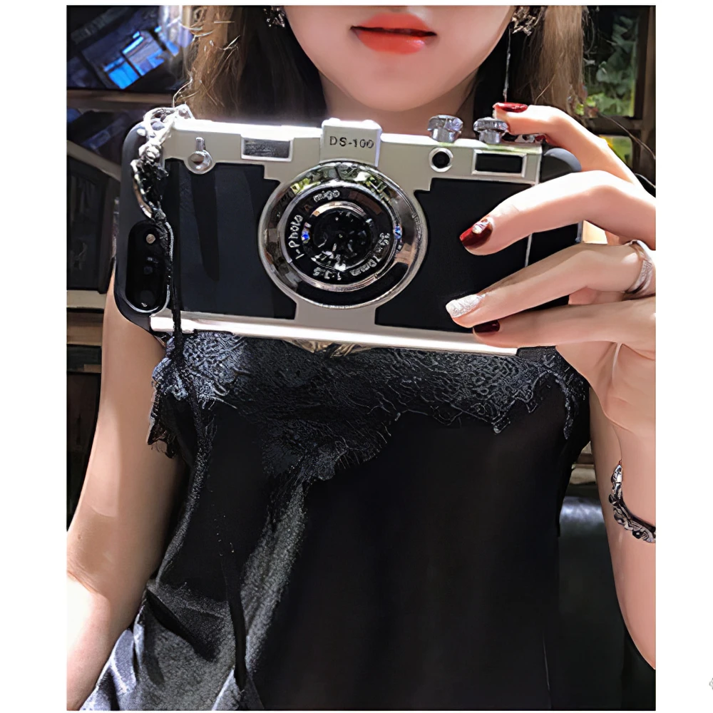 

Drop Shipping Vintage Camera Phone Cases For iPhone X XS Max XR 11 Pro 7 8 Plus 6 6s SE 2020 Emily In Paris Same Phone Cases