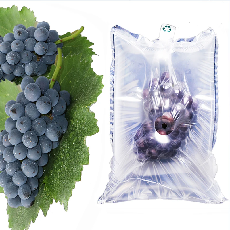 

100PCS Inflatable Bag Air Cushion Plastic Inflatable Bubble Protecti Packaging Bags With AirVent Fruit Transportation