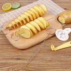 Ручной спиральный слайсер для картофеля, Многофункциональный ручной резак, кухонная утварь