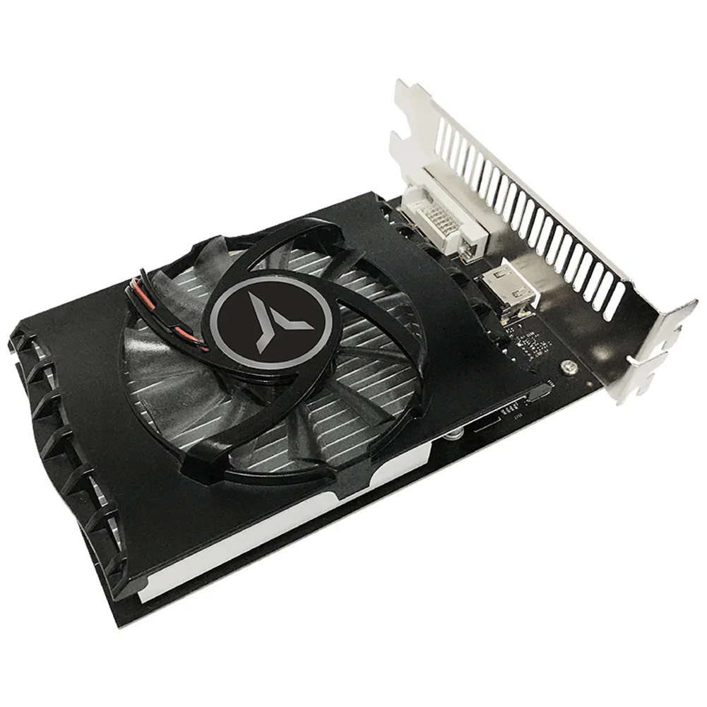 Yeston GT 1030 4 Гб DDR4 64 Bit PCI Express 3 0 HDTV DVI D игровая графическая карта ПК GPU компьютер для PUBG