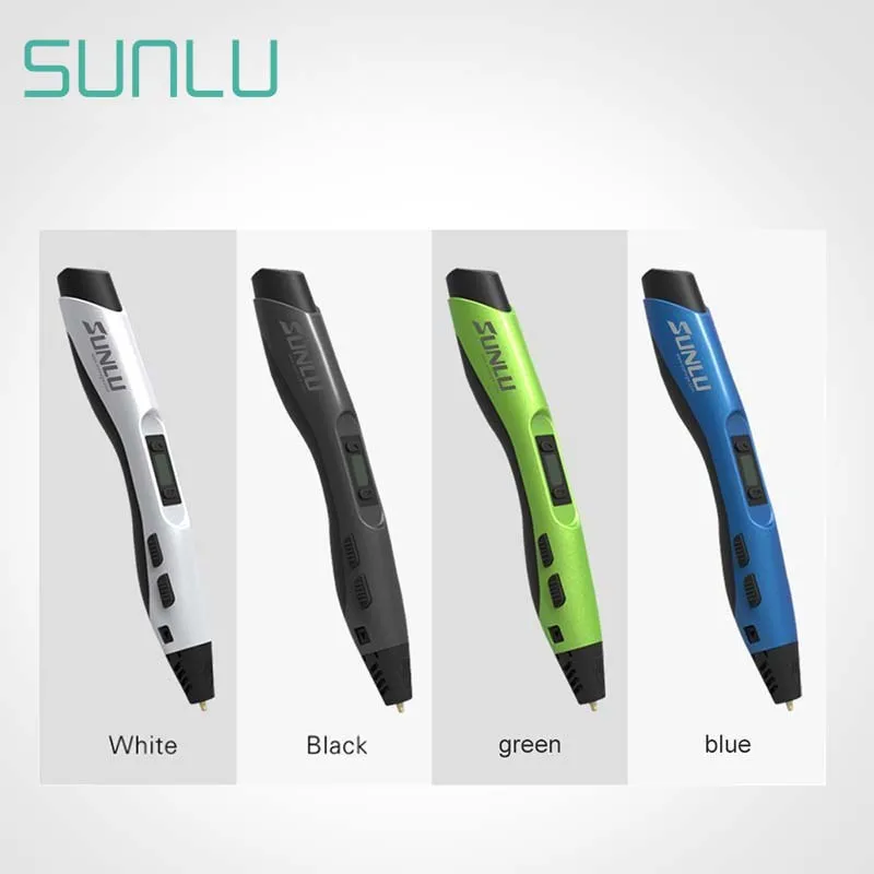SUNLU 3D печать Ручка низкая температура SUNLU Бестселлер SL-300A 3D ручки для детей Scrible Исследуйте создание 3D Ручка коробка набор