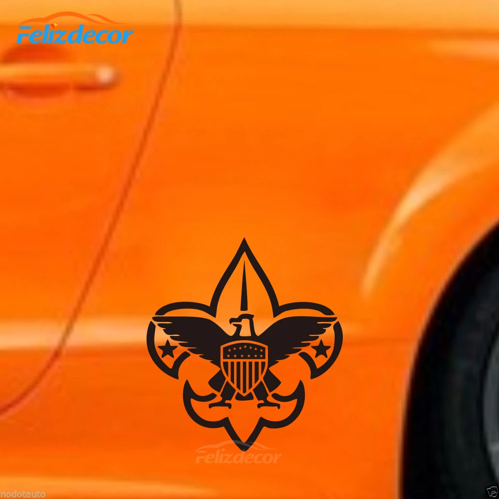 Стоячий орел с щитком привязанный к груди автомобильные наклейки для окна