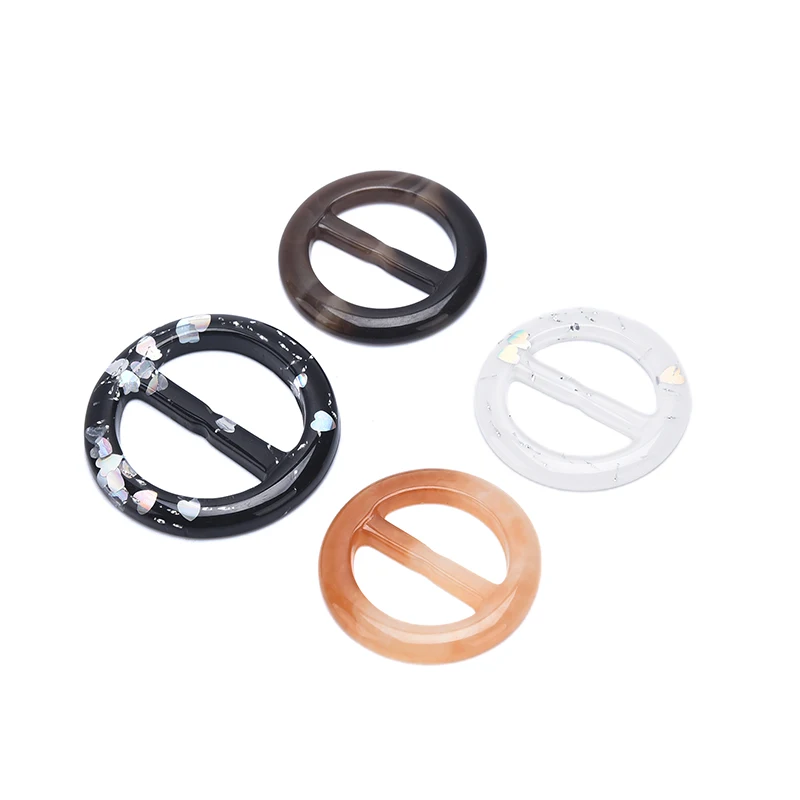 Новинка 10 шт. DIY круглая Цветочная резиновая пряжка для ремня женщин футболка