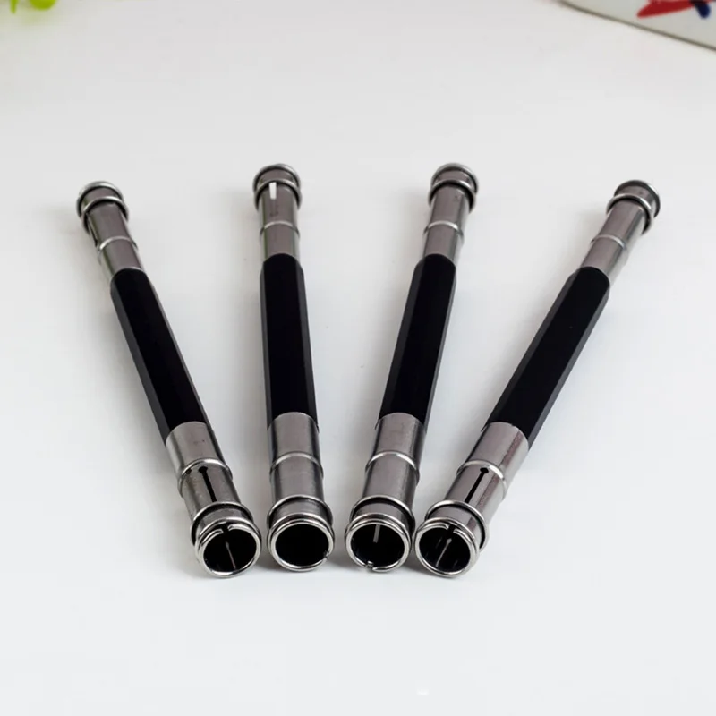 

1pcs Adjustable Dual Heads Pencil Extender Holder Art Gift Office For School Painting Sketch Tool Write G9G0