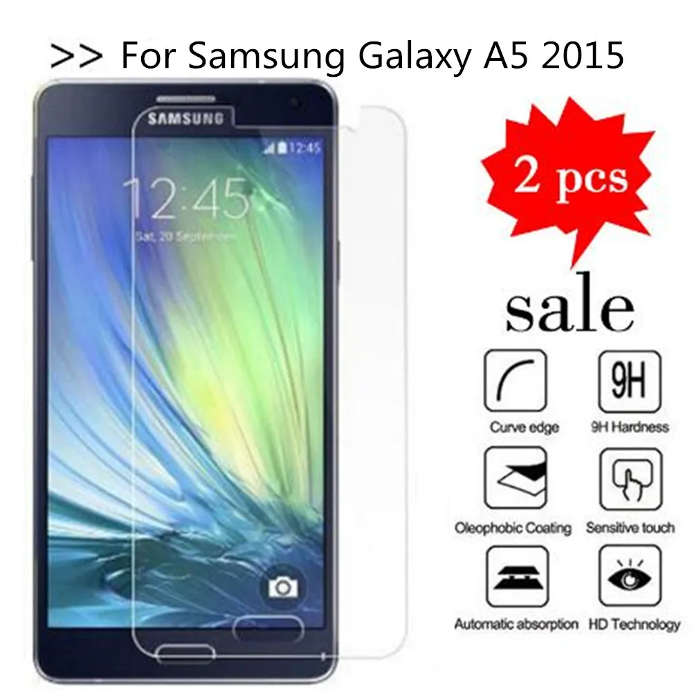 Стекло для Samsung Galaxy A5 2015 защита экрана из закаленного стекла A500 зеркальная