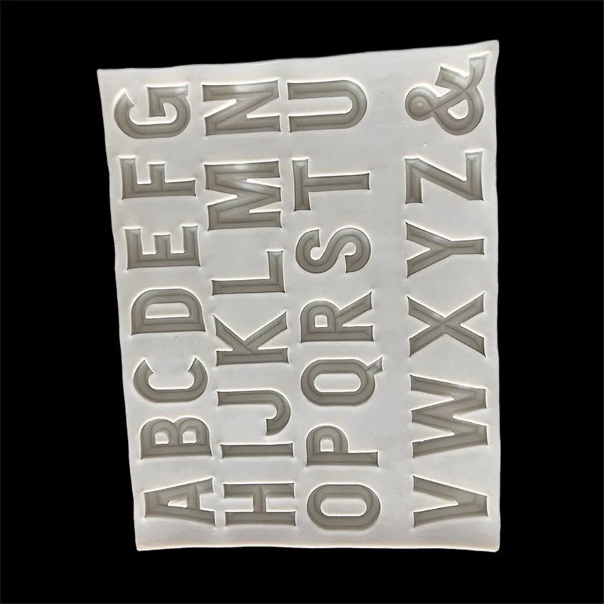 Инструменты для выпечки DIY сахарное ремесло торта с английским алфавитом