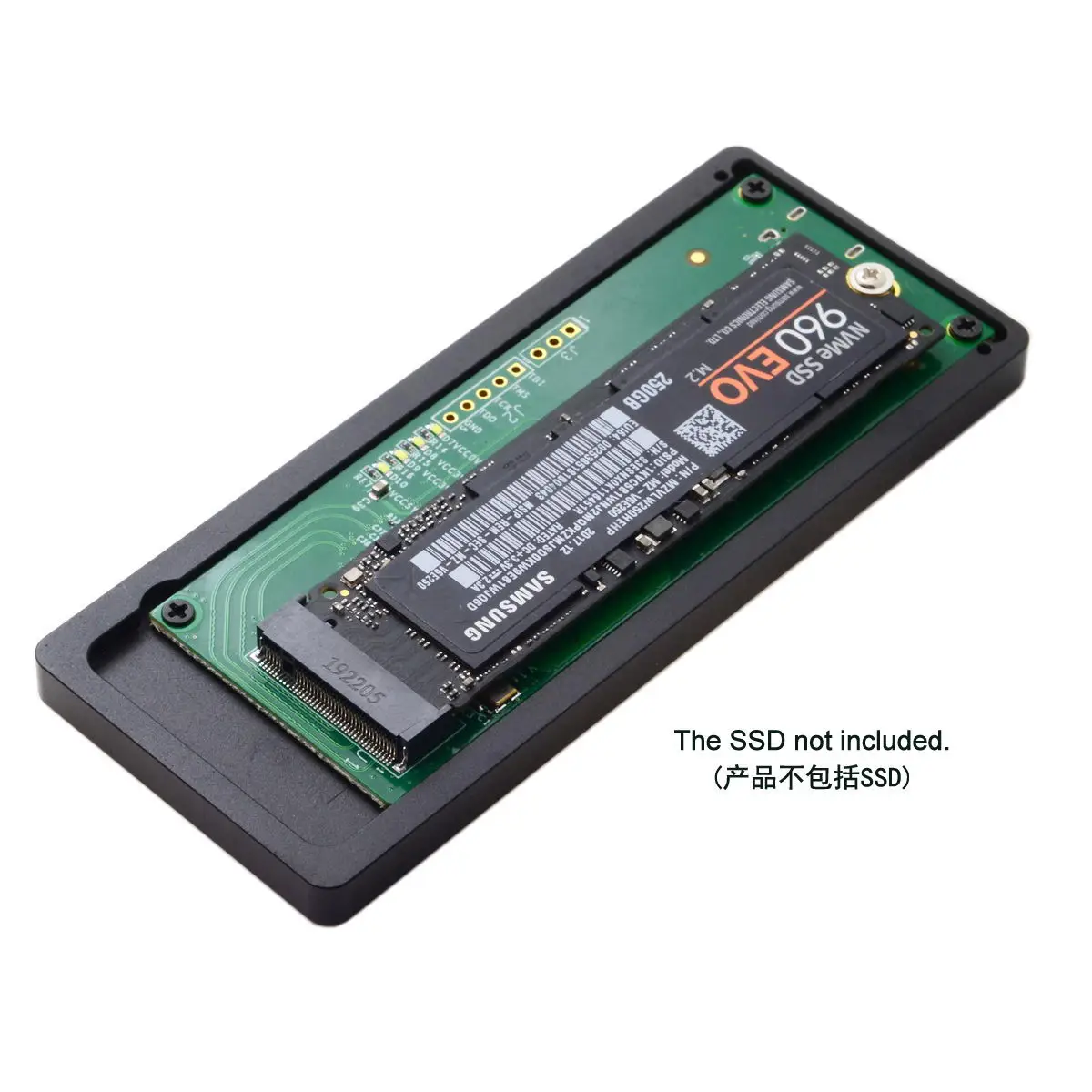 Thunderbolt 3 USB 4 для PCI Express E до 80 мм NVME NGFF M key AHCI SSD картридж корпус с Thunderbolt3 Мужской