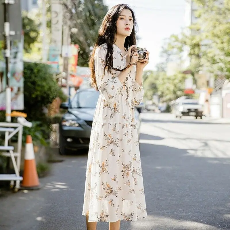 

Women Summer Maxi Dress 2020 White Floral Print Boho Beach Dress Ladies Long Evening Party Dress Sundress Vestidos de festa 3XL