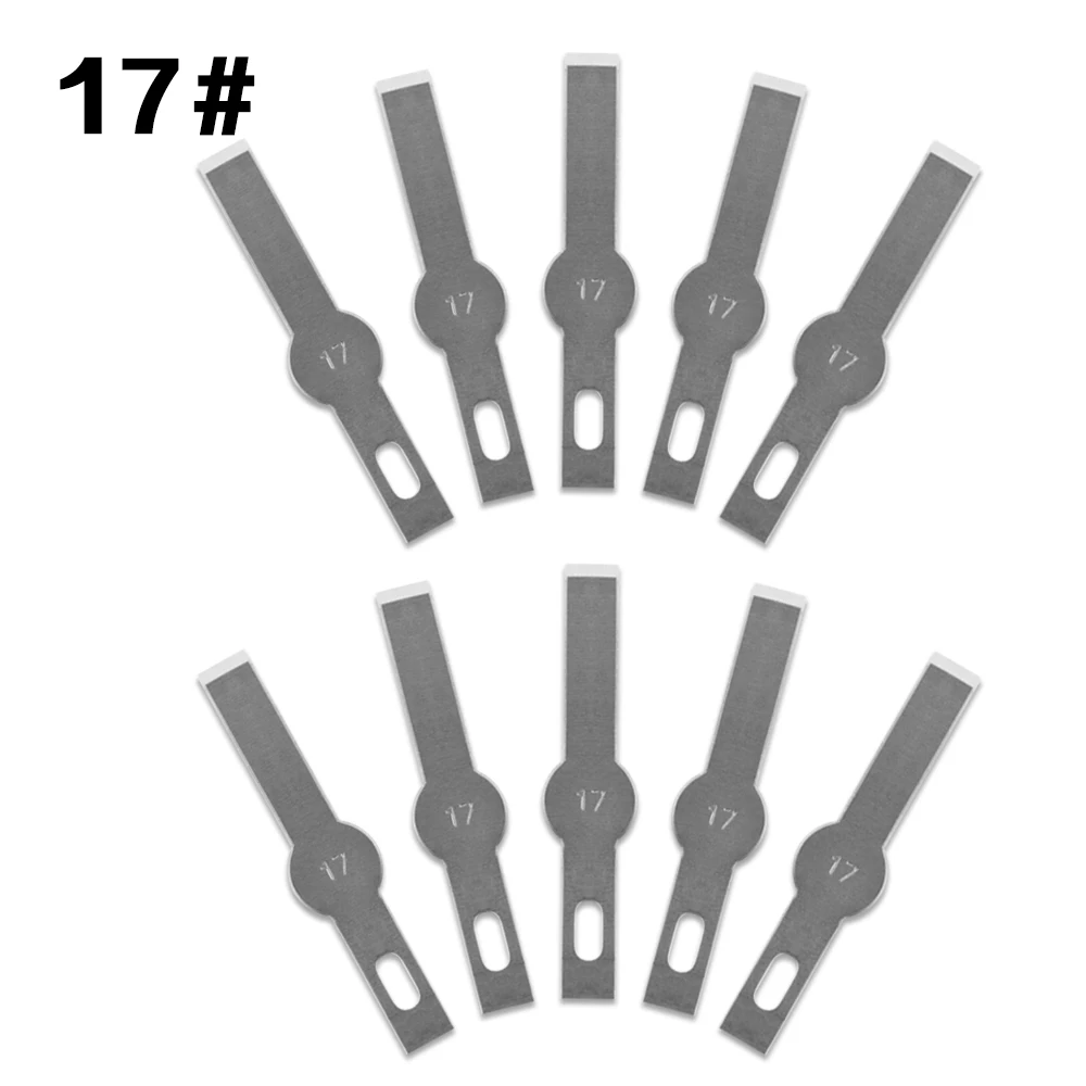10 шт. в партии 21 # лезвие ножа для резьбы по дереву Сменное хирургическое