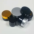 5 шт. 5g10 г20 г30 г50 г янтарно-коричневые стеклянные косметические баночки-флаконы бутылки с кремом для Лица Бальзам для губ образец горшок уход за кожей контейнеры для хранения