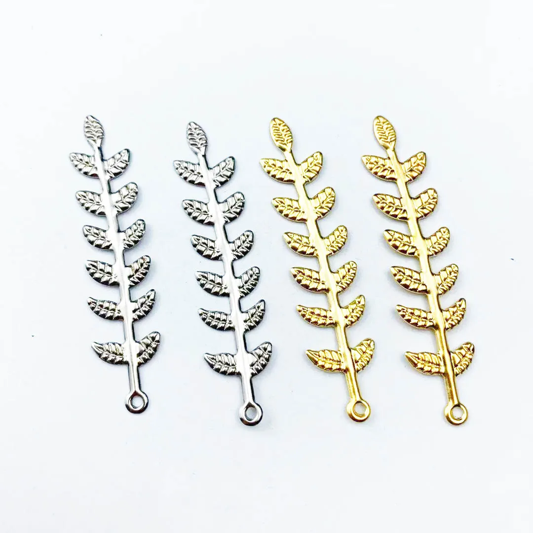 

20 штук 10x50 мм филигранные граненые металлических листов декоративной для изготовления ювелирных изделий Косплэй аксессуары серьги аксессу...