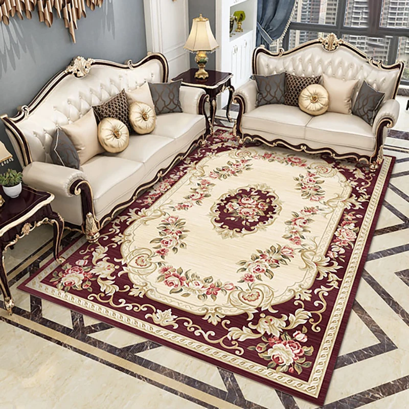 Современный ковер в европейском стиле большой для спальни скандинавский