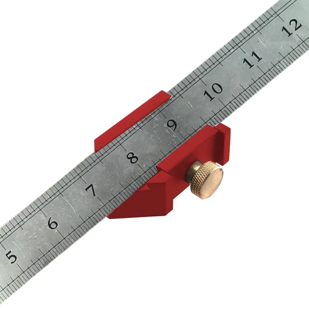 

45/90° Positioning Block Angle Steel Ruler Block Line Locator Scriber Tool