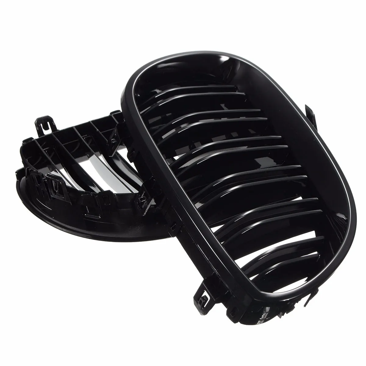 Решетки почки с двойной линией подходят для BMW 5 серии M5 седан E60/E61 2003-2010 передние