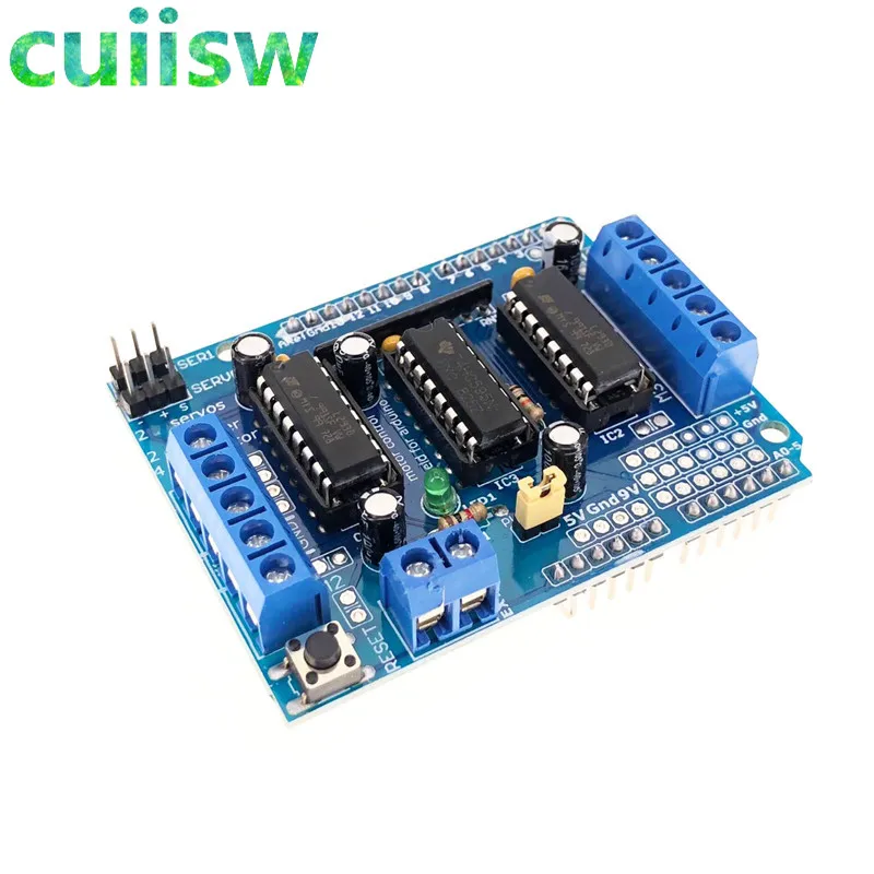 10PCS L293D motor control shield drive expansion board | Электронные компоненты и принадлежности