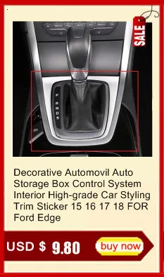 Automovil хром тело окна крыло зеркало наружные высококачественные части автомобиля Стайлинг 09 10 11 12 13 14 15 16 17 18 для Ford Edge