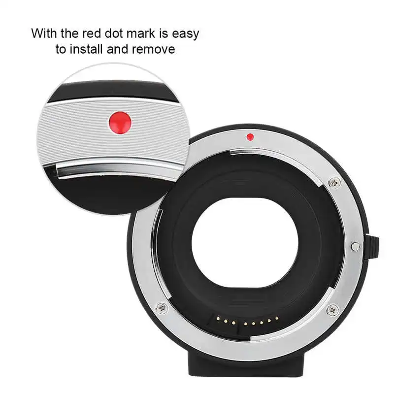 Meike MK C AF4 автофокусом кольцо адаптер для объектива Цифрового Фотоаппарата Canon EOS M
