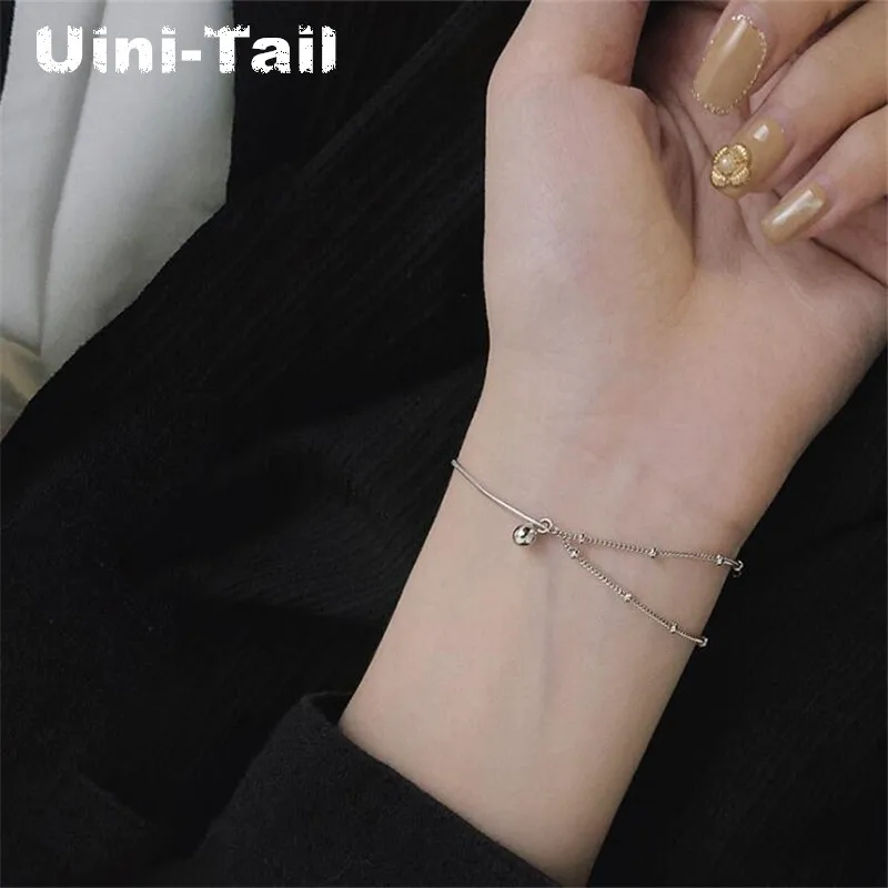 Лидер продаж новый 925 тибетский серебряный минималистичный Асимметричный