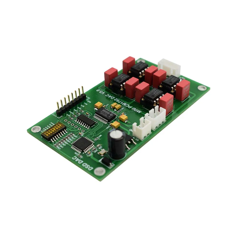 Аудиодекодер Lusya HIFI PCM1792 DSD DAC собранная плата 24 бит 192 кГц поддержка двойного