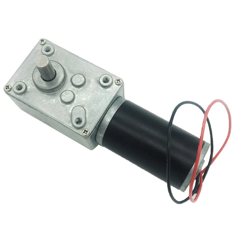 24V DC червь Шестерни редуктор мощный двигатель с высоким крутящим моментом