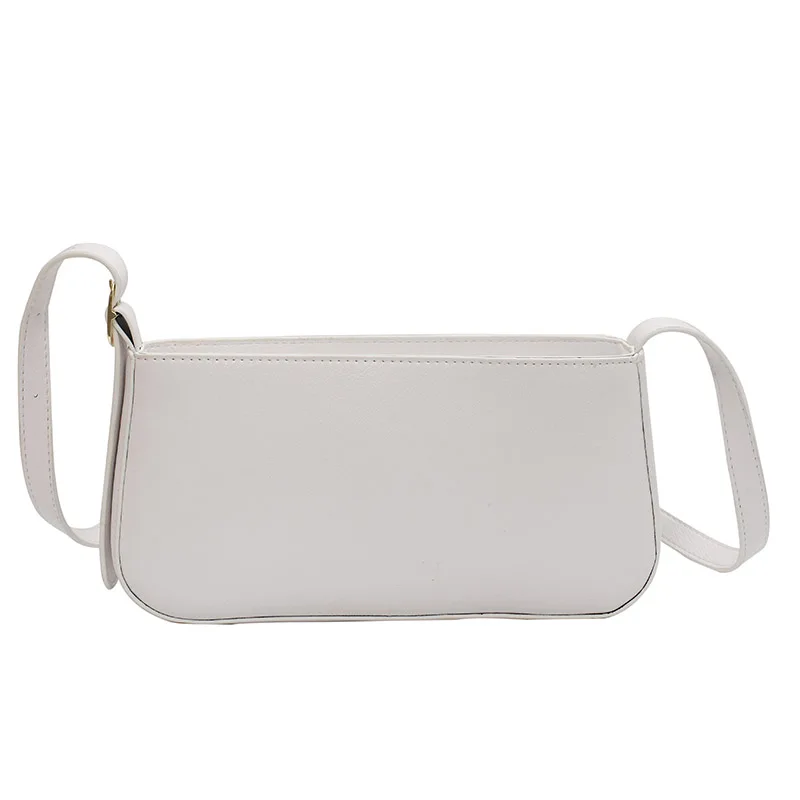 

Gift Small Cute Solid Color Pu Leather Crossbody Shoulder Bags for Women 2021 Summer Simple Handbags and Purses Female
