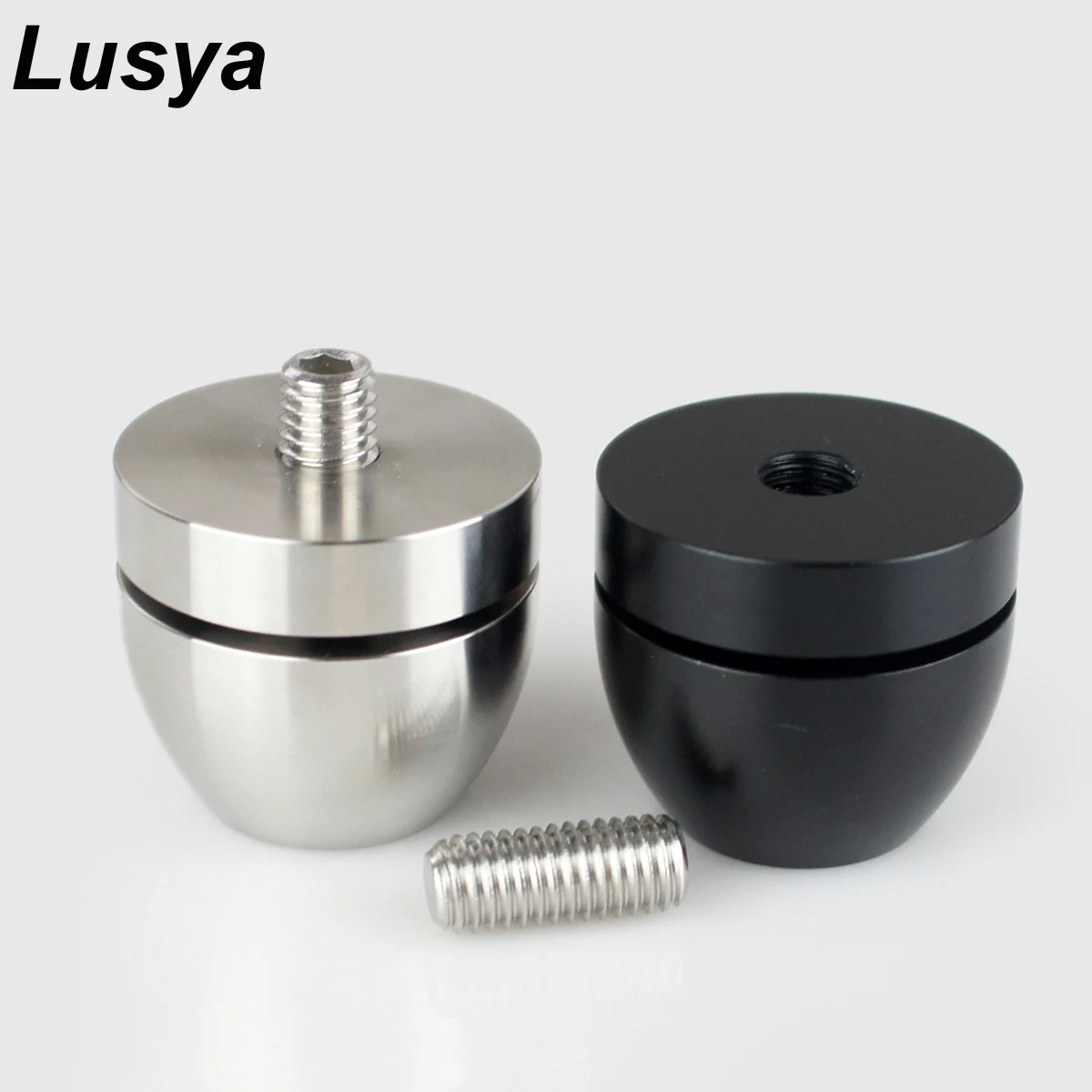 

Audio Vibration absorber Stainless Steel/Aluminum Alloy speaker Anti-shock Foot Pad Spikes Stands for HIFI Audio Speakers G1023