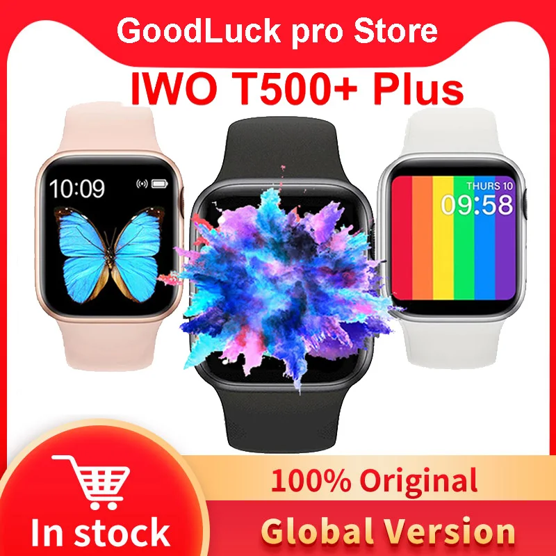 

2021 Original Iwo13 Pro T500 + PLUS 1.75 inch full touch screen smart watch For Android IOS PK series 6 T800 T900 X6 X7 W26 W46