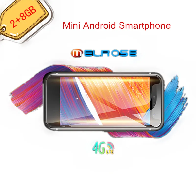 Мини смартфон Melrose K15 Android 7 0 Google Play 4G 5 МП Wi Fi двойной стеклянный корпус 32 ГБ сканер