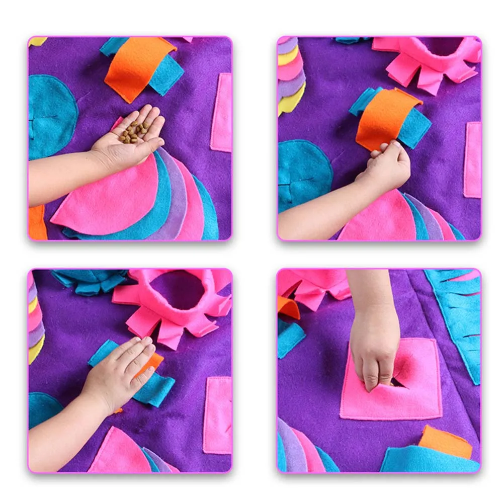 Домашние животные собаки и кошки коврик для обучения еде игрушки игр