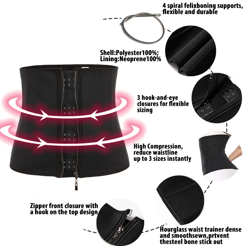 Корректирующий корсет Для женщин Body Shaper Пояс Фаха для похудения пояс живота