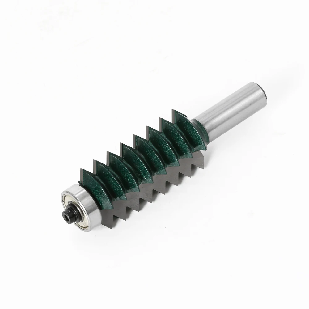 

1PC 12 Shank Raised panel"V"joint Bits Finger Joint Glue Milling Cutter for Wood Tenon Woodwork Cone Tenon Milling Tenoning Mach