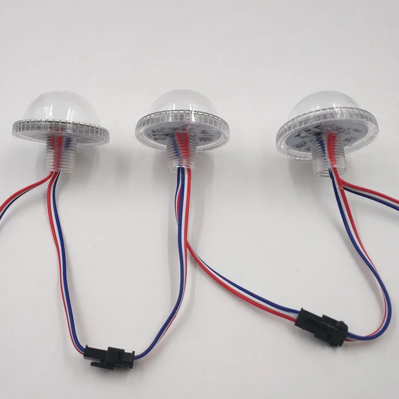 Адресуемый 45 мм светодиодный пиксельный светильник 12 светодиодов 5050RGB 2 88 Вт IP66