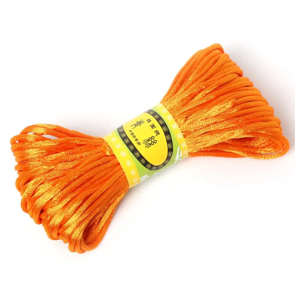 Нить для бисероплетения плетеная нить Шамбала из 2 5 шелка 20 м китайские узлы