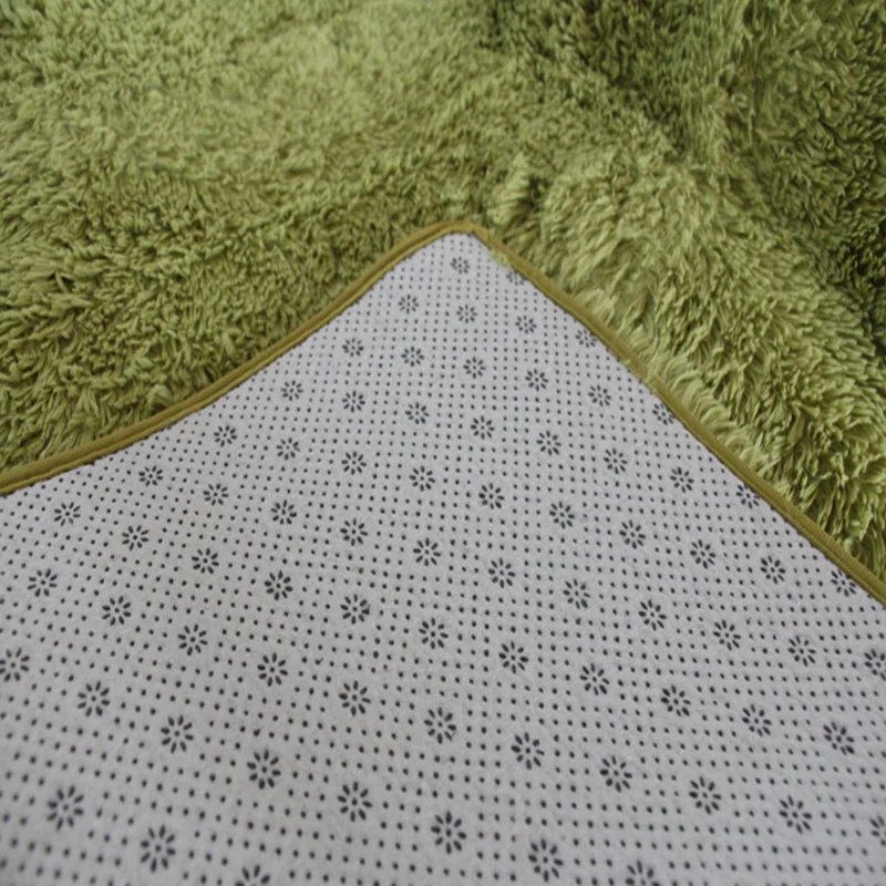 Мягкий Плюшевый коврик для ванной комнаты прикроватный спальни сплошной цвет