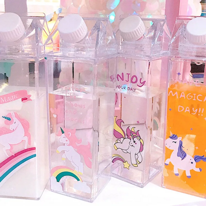 500 мл с изображением милой радуги и единорога для воды занятий спортом