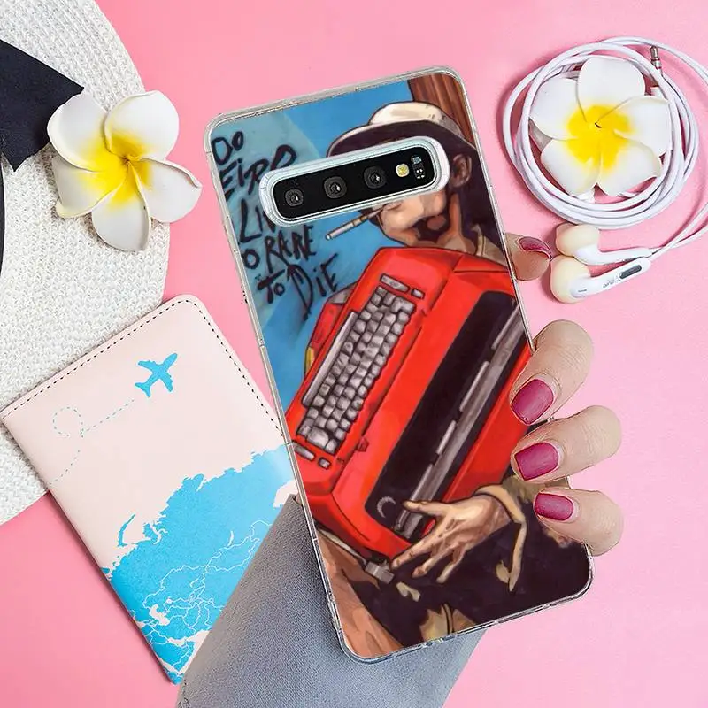 

Fear and Loathing in Las Vegas Phone Case Transparent for Samsung A71 S9 10 20 HUAWEI p30 40 honor10i 8x xiaomi note 8Pro 10t 11