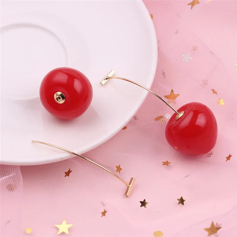 Серьги-Вишенки из аниме Невероятные приключения Джоджо реквизит для косплея