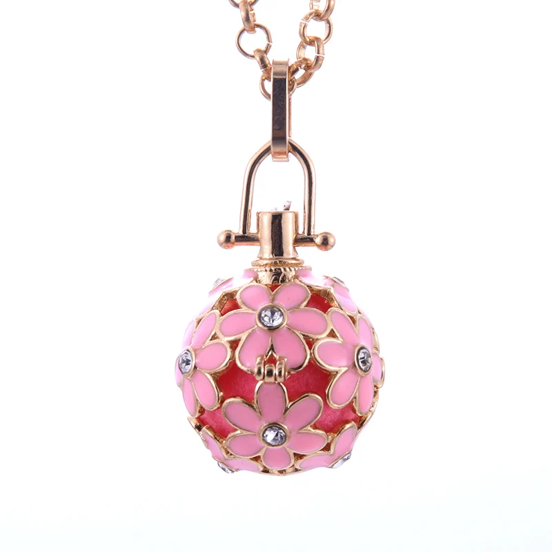 Ароматерапевтическая бижутерия старинная картина маслом золотой медальон колье