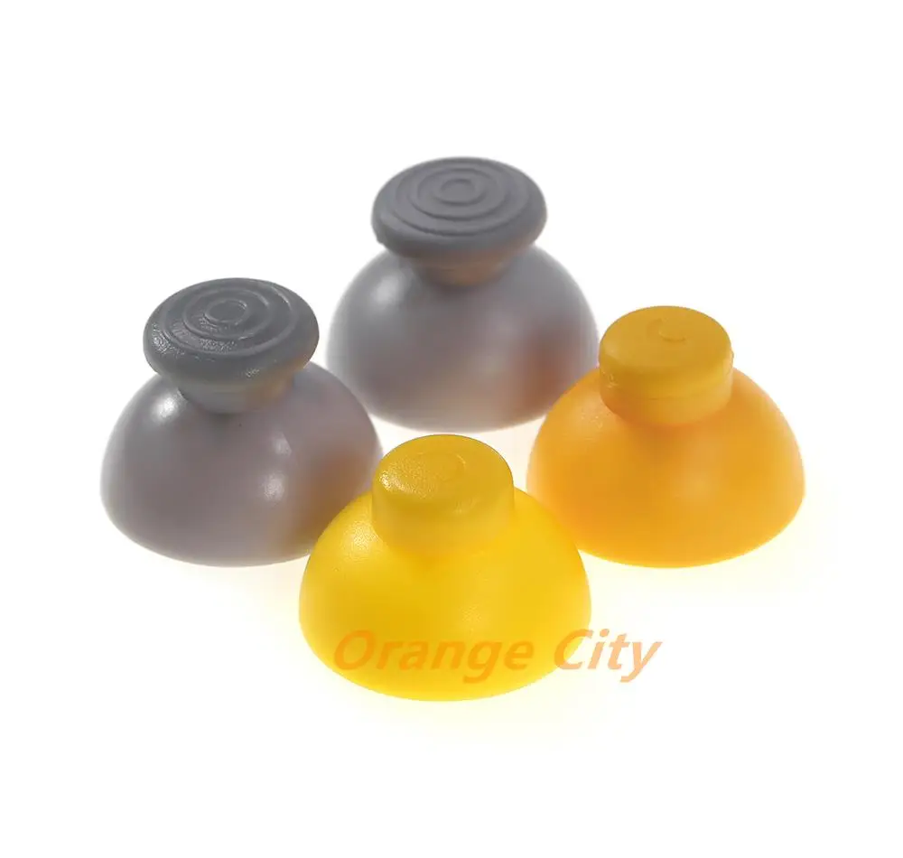Замена серого и желтого цвета аналоговые Thumbsticks 3d Джойстик кепки для NGC Gamecube