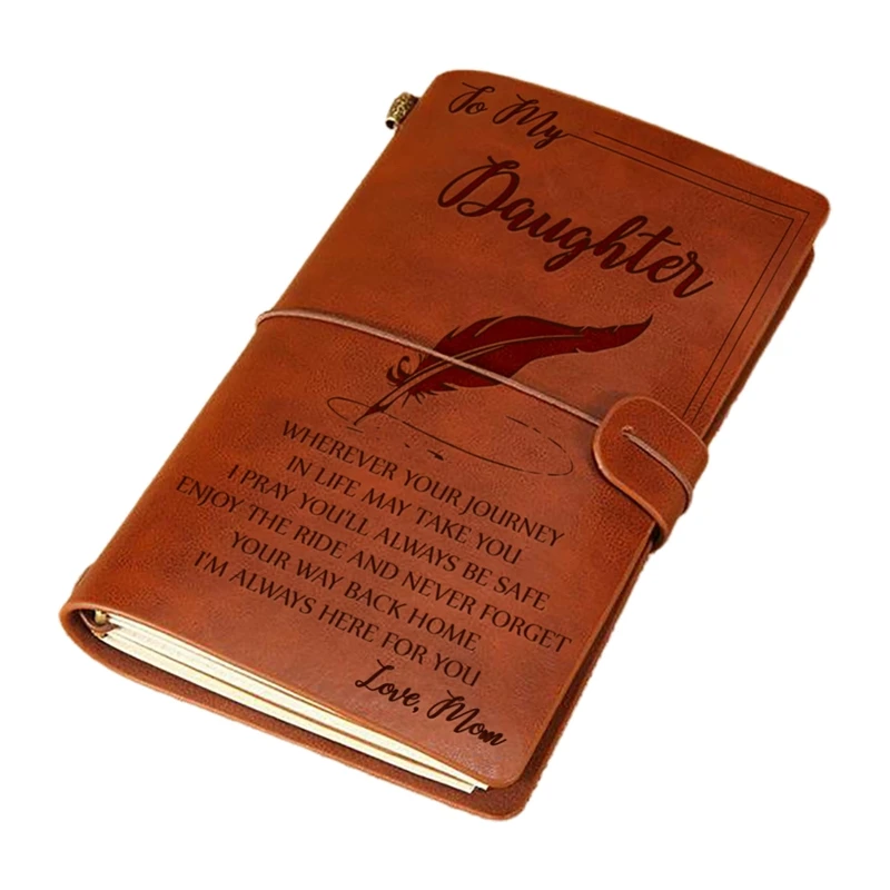 

Advanced Elegant Handcrafted Diary Notebook Engraved Leather Journal Message