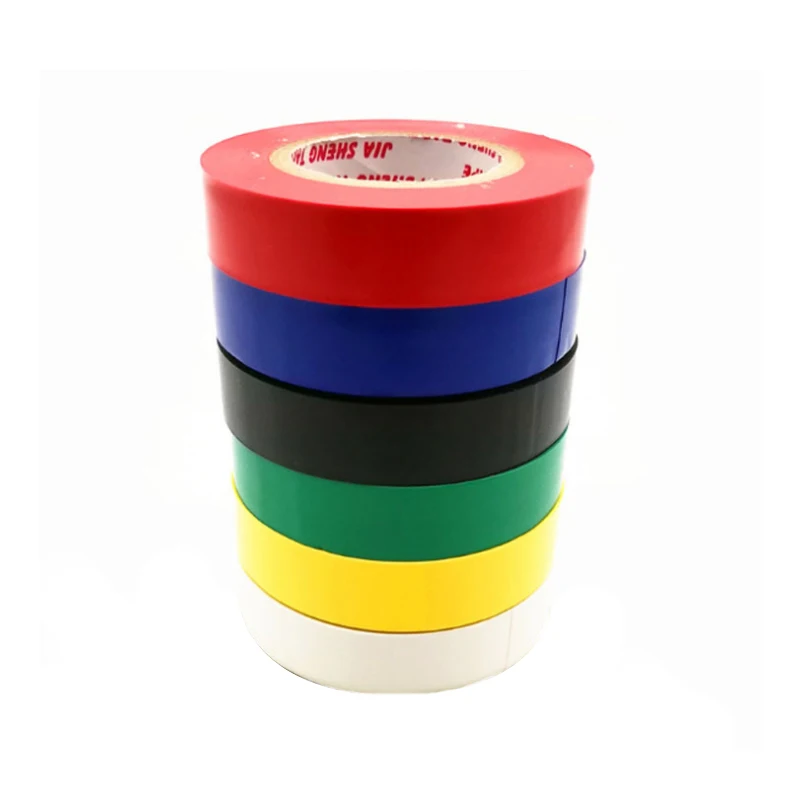 

6Pcs/Set Electrical Tape 20m Electrical Insulation Flame Retardant Tape High Voltage PVC Film Tape Waterproof Moisture-Proof