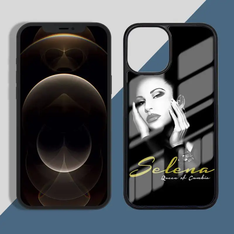 

Sexy singer selena quintanilla star Phone Case for iPhone 11 12 pro XS MAX 8 7 6 6S Plus X 5S SE 2020 XR Hard PC