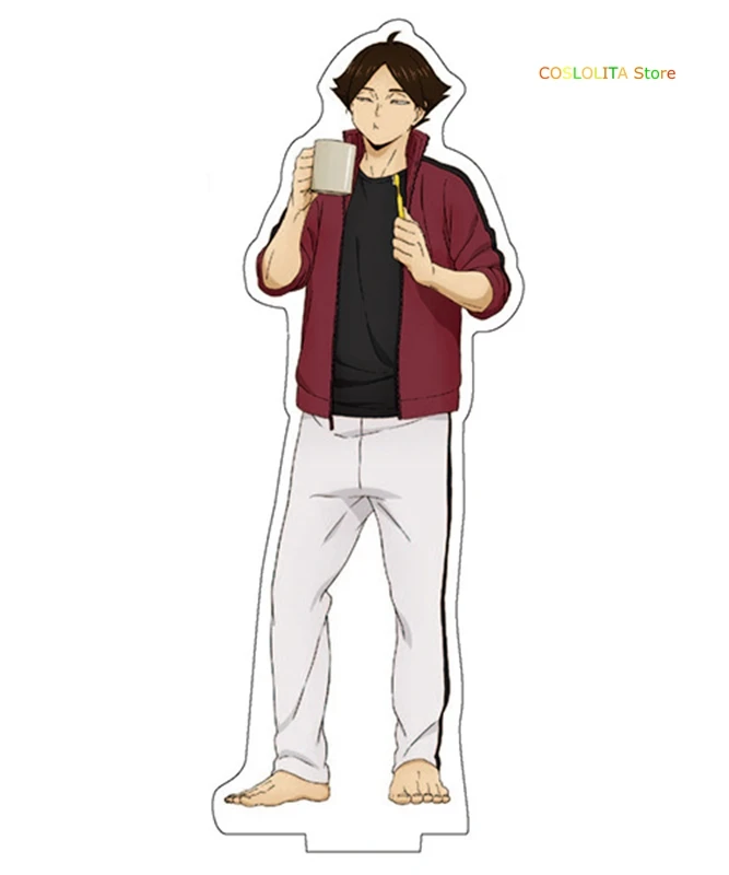 

Anime Haikyuu Hinata Shoyo Tobio Kageyama Cosplay Acrylic Stand Figure Cute Model Plate Base Desk Decor Birthday Xmas Gifts