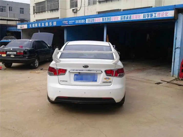 Спойлер для Forte SPORT АБС пластик цвет заднего крыла автомобиля Праймер задний